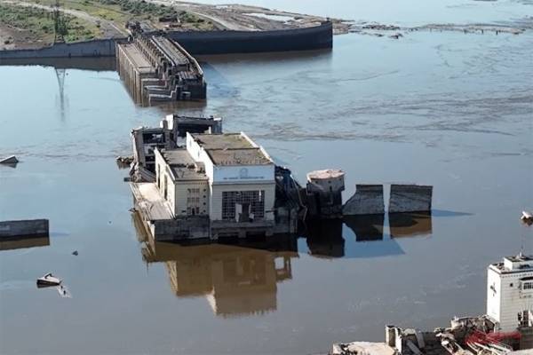 Сальдо заявил о необычных природных явлениях после теракта на Каховской ГЭС