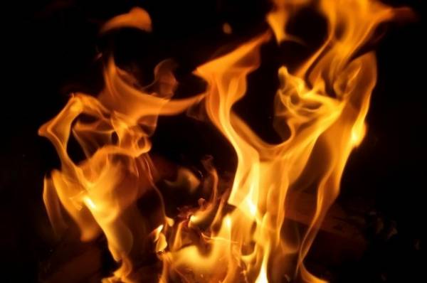 В Нижнем Новгороде загорелось кафе «Самурай»