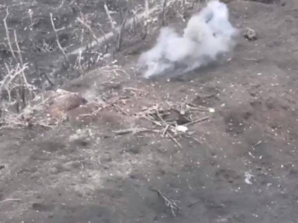 Появилось видео хитрой атаки российских десантников на "опорник" ВСУ