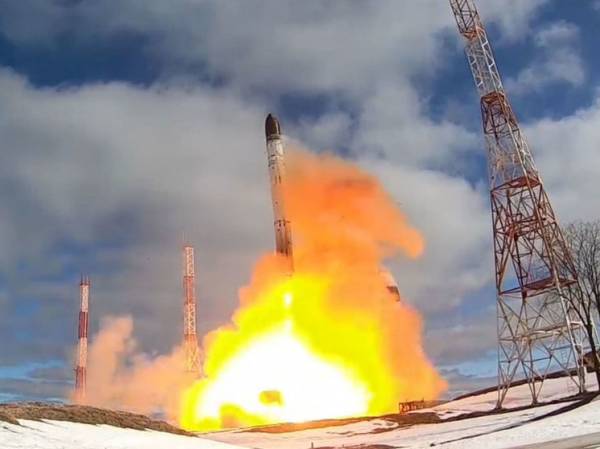 Минобороны России анонсировало семь пусков межконтинентальных баллистических ракет