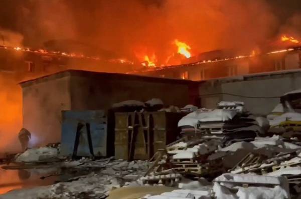 Пожар на 8000 кв. м. Что случилось в Москве и области к утру 11 января