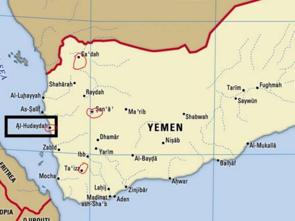 По Йемену наносятся удары с воздуха