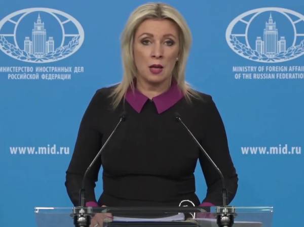 Захарова задала США неудобный вопрос о намерении поставок оружия Косову