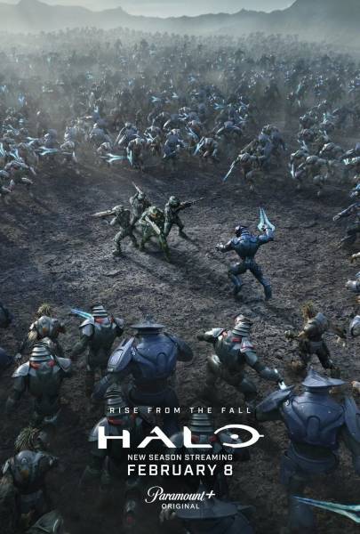 Мастер Чиф и спартанцы в окружении на свежих постерах второго сезона сериала Halo
