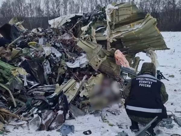 Крушение Ил-76 под Белгородом расследуют как теракт