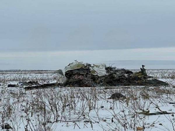 В СК выяснили, по какой причине разбился Ил-76 с украинскими военнопленными на борту