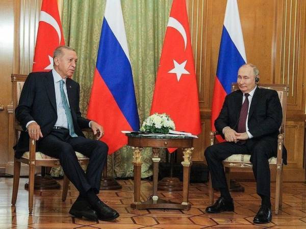 Песков подтвердил, что Путин обсудит Украину с Эрдоганом в Турции
