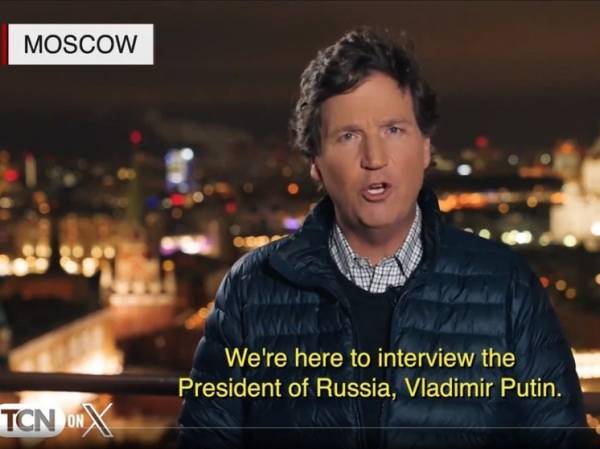 Такер Карлсон объяснил, зачем берет интервью у Путина