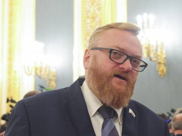 Милонов призвал разместить в здании посольства Украины укрытие от «нацистского морока»