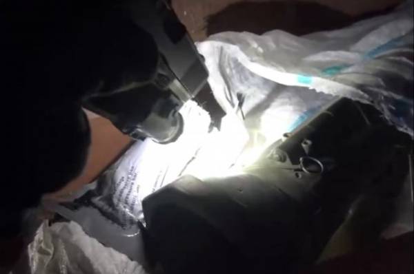 Сотрудники ФСБ нашли в Мариуполе схрон с оружием и документами СБУ