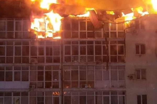 Оперштаб объявил о ликвидации открытого горения в многоэтажном доме в Анапе