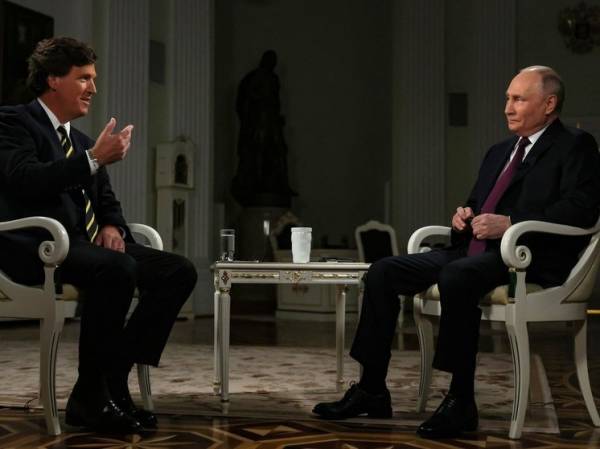 Путин ответил на вопрос об ажиотаже вокруг его интервью Карлсону