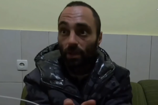 МО показало кадры допроса выжившего бойца десанта ВСУ на Тендровскую косу