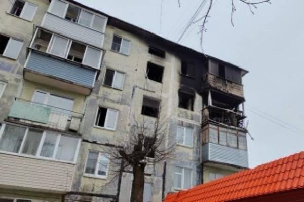 После взрыва газа в жилом доме в Серпухове госпитализировали шесть человек