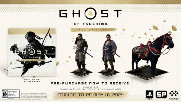 Официально: Ghost of Tsushima для ПК выйдет 16 мая