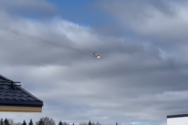 Военный самолет Ил-76 потерпел крушение в Ивановской области