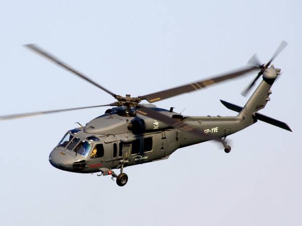 В Сумской области уничтожен ударный вертолет ВСУ, не исключено, что «Блэк Хоук»