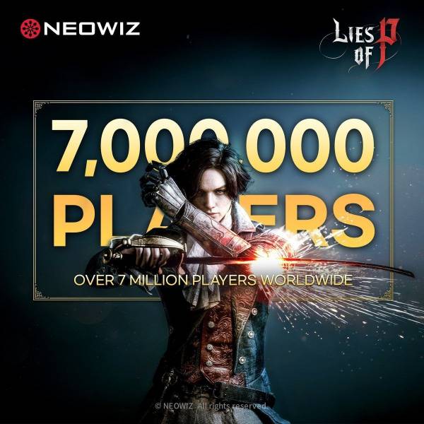 Ролевой экшен Lies of P привлек 7 миллионов игроков за полгода - игра сразу вышла в Game Pass