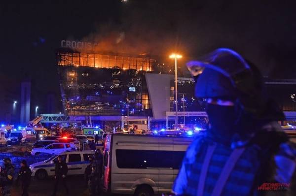 Baza: террористы намеренно поджигали эвакуационные выходы в «Крокусе»