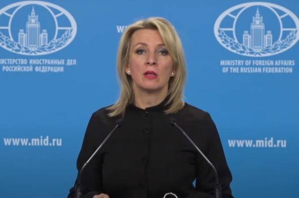Захарова: французские военные могут быть переброшены на Украину в апреле