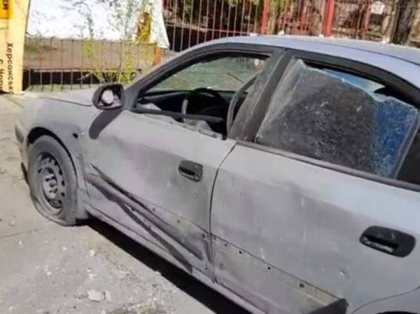 ВСУ обстреляли машину сотрудника Каховской администрации