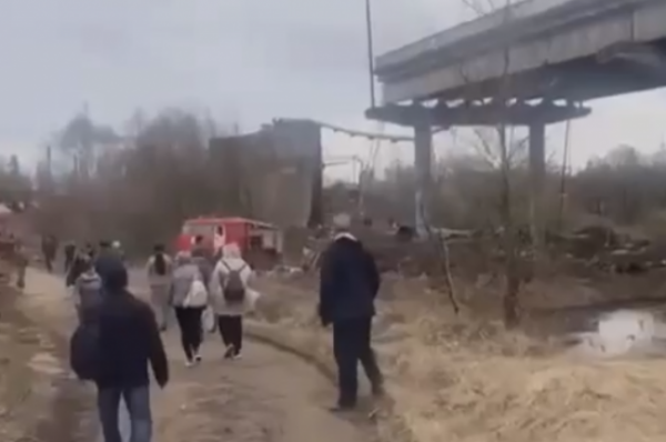 Шесть человек пострадали при обрушении моста в Смоленской области