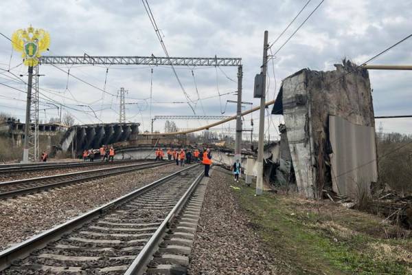 Шесть человек пострадали при обрушении моста в Смоленской области