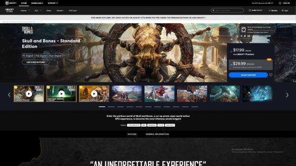 Ubisoft уже продает Skull and Bones с 50-процентной скидкой — с момента релиза прошло два месяца