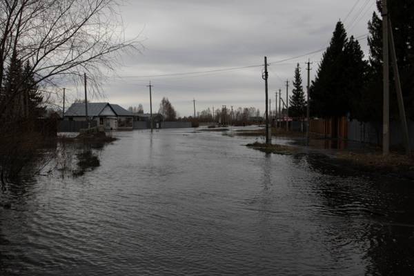Уровень воды в Тоболе у Кургана снизился на пять сантиметров за четыре часа