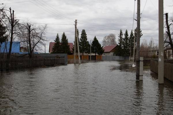 Уровень воды в Тоболе у Кургана снизился на пять сантиметров за четыре часа