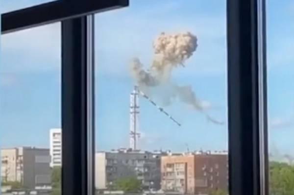 Ганчев подтвердил: на уничтоженной телевышке в Харькове были системы ВСУ